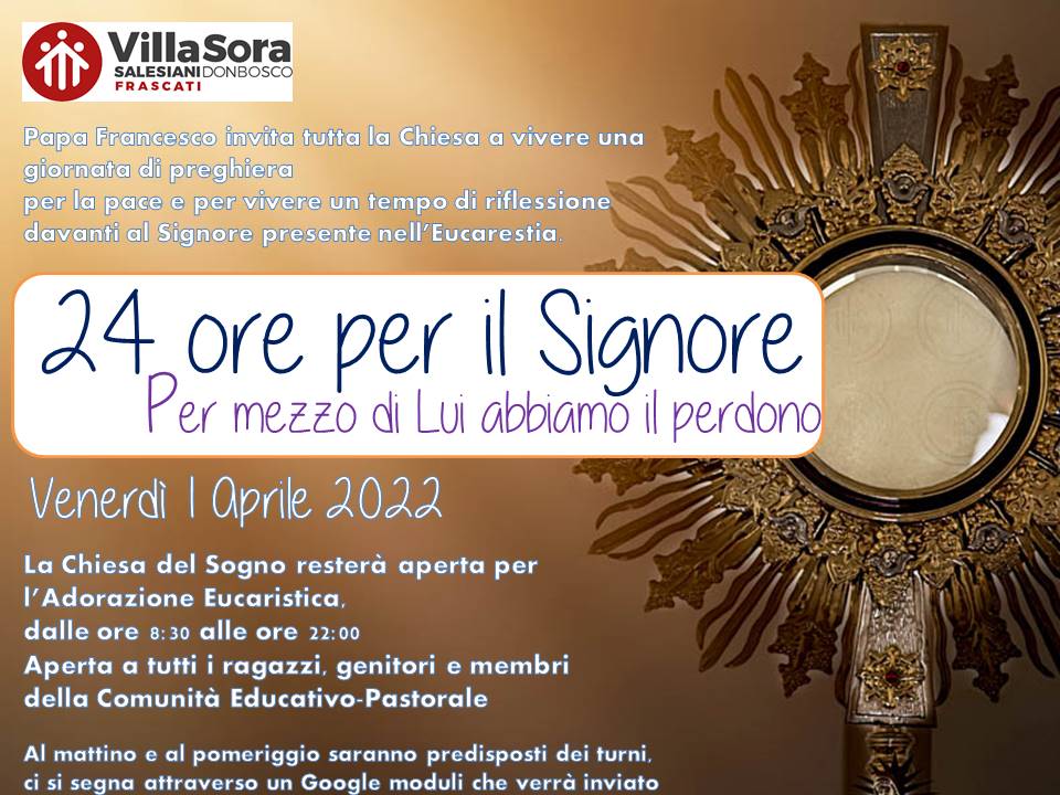 24 ore per il signore