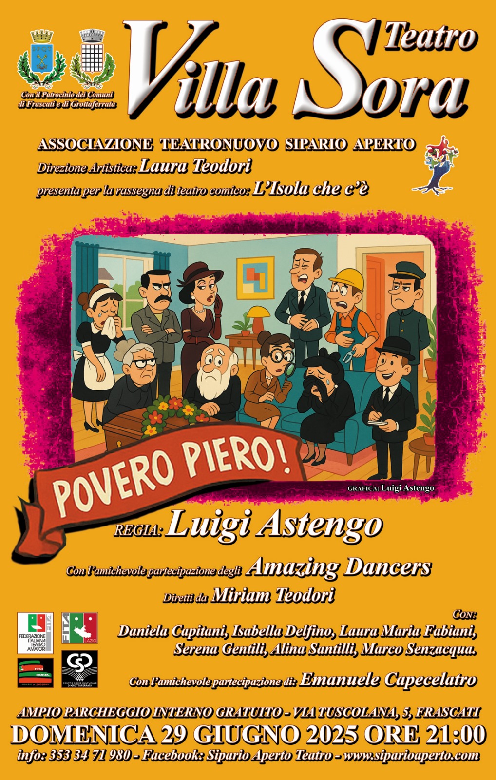 Povero piero! locandina
