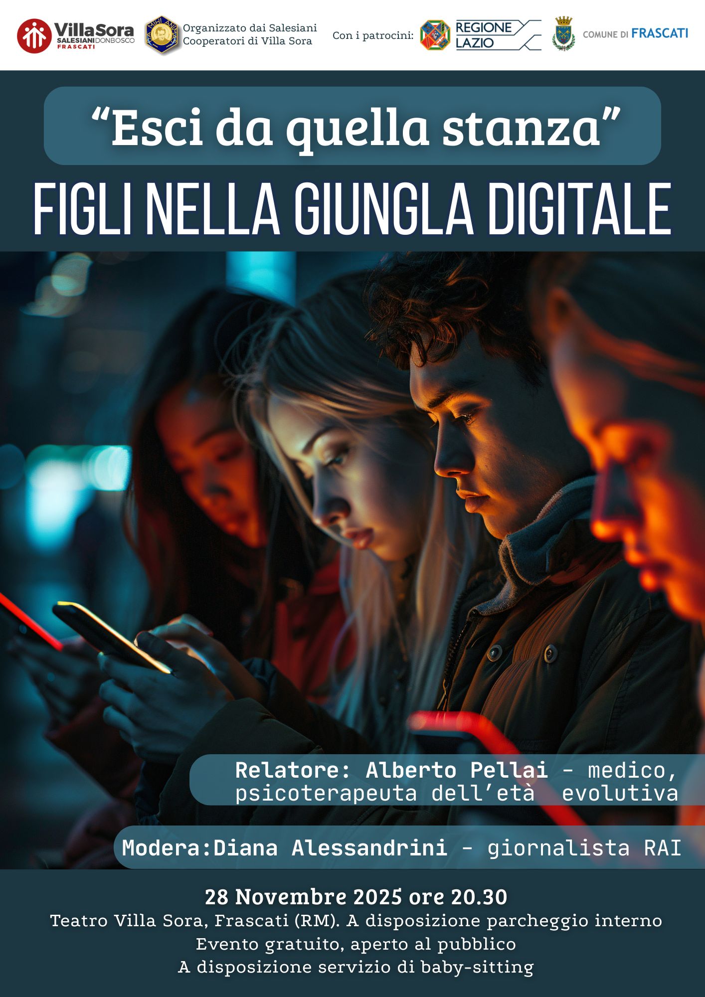 “Esci da quella stanza”.Figli nella giungla digitale