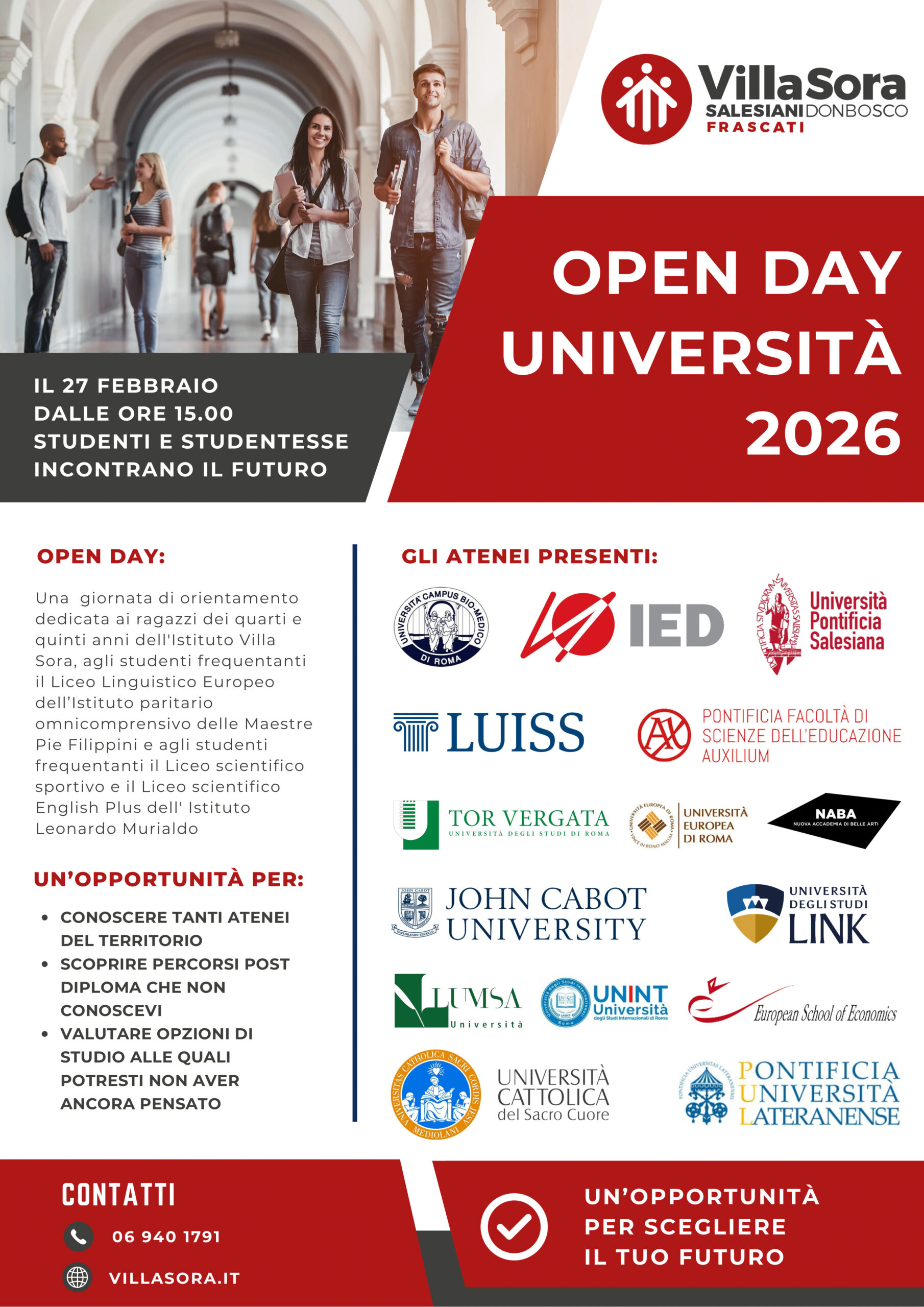 orientamento open day universitari